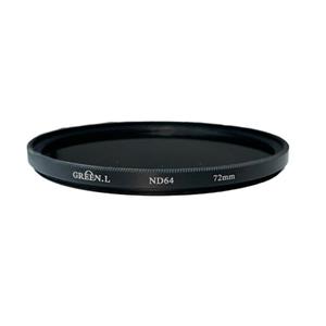 فیلتر لنز گرین ال مدل ND64-72MM