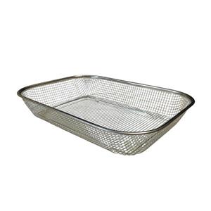 سبد آشپزخانه مدل stanless_steel_draing_basket_S