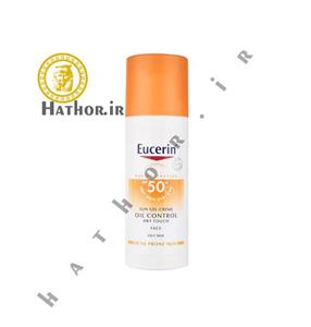 کرم ژل ضد آفتاب اوسرین سری Sun Protection Spf50 حجم 50 میلی لیتر Eucerin Sun Protection Sunscreen Gel-Cream Spf50 50ml