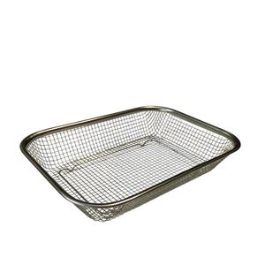 سبد آشپزخانه مدل stanless_steel_draing basket_L