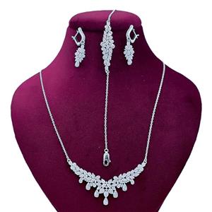 نیم ست نقره زنانه مدل مونیزا 0179 -