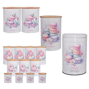 سرویس آشپزخانه 15 پارچه یونیک مدل ماکارون کد 8065