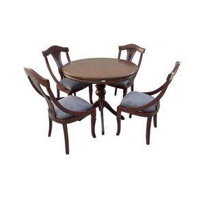 میز و صندلی ناهارخوری 4 نفره مدل gitari04