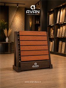 کفپوش مدل ترموود 6 ردیف کد SM42 سایز 30x30 سانتی متر مجموعه 11 عددی