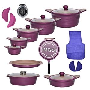 سرویس پخت وپز 23 پارچه ام جی اس مدل کره ای D