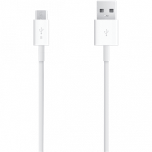 کابل شارژ اندروید micro-USB به USB فلت (رنگبندی) 