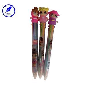 خودکار مدل فانتزی 10 رنگ طرح دختر کد 7442