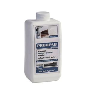 آب گریز کننده سطوح گچی پروفاب مدل pw190 حجم 1 لیتر
