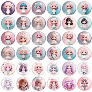 پیکسل خندالو طرح دخترانه کودکانه کد 170 مجموعه 36 عددی