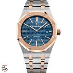 ساعت مچی مردانه اودمار پیگه اتوماتیک دورنگ رزگلد Audemars Piguet Royal Oak