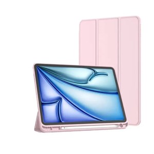 کیف کلاسوری تبلت اپل iPad Air 13 2024 - iPad Pro 12.9 2022 - 2021 - 2020 اپیکوی مدل Smart Case مناسب برای