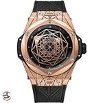 ساعت مچی هابلوت مردانه مدل عنکبوتی رزگلد اتوماتیک Hublot BigBang Spider