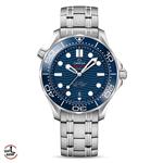 ساعت مچی امگا مردانه مدل سی مستر صفحه سرمه ای OMEGA Seamaster 12325