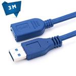 کابل افزایش طول USB 3.0 لمونتک 3 متری