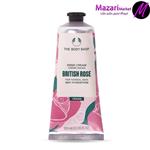 کرم مرطوب کننده دست British Rose بادی شاپ حجم 100 میلی لیتر