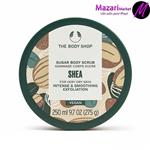 اسکراب بدن Shea بادی شاپ حجم 250 میلی لیتر