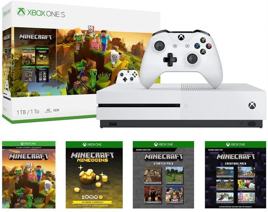 مجموعه کنسول بازی مایکروسافت مدل  Xbox One S ظرفیت 1 ترابایت