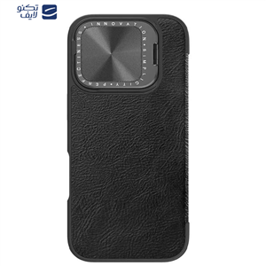 کیف کلاسوری گوشی اپل iPhone 16 Pro Max نیلکین مدل Qin Pro Leather