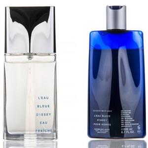 ست ادکلن مردانه ایسی میاکی لئو بلو دی ایسی Issey Miyake L Eau Bleue Dissey Eau Fraiche Eau De Toilette Gift Set For Men 