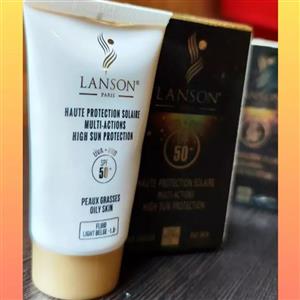 کرم ضد آفتاب اصل فرانسوی برند LANSON باSPF50