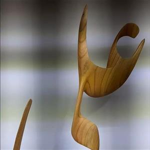 معرق و منبت استند رومیزی \nنام مبارک علی