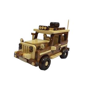 ماکت دکوری چوبین هنر طرح لندرور کد 1112