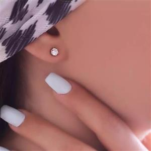 گوشواره نگینی ژوپینگ