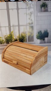 ظرف نان چوبی مدل کرکره ای
