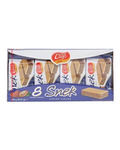 ​ویفر 8 عددی شکلاتی 200 گرمی Gastone Lago