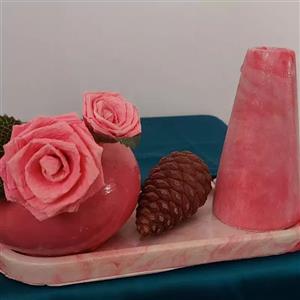 پک دکوری و تزئینی گلدان کله قلندی و کروی