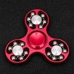 اسپینر فلزی Fidget Trefoil Spinner - اسپینر فلزی سه پره ساچمه ای