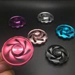 اسپینر فلزی Metal Circle Fire Fidget Spinner - اسپینر فلزی دایره ای طرح آتش