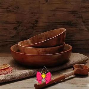 کاسه چوبی قطر15