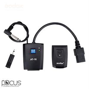 رادیو فلاش برقی 16 کاناله گودکس AT-16 مدل Godox AT-16 Wireless Flash Trigger Transmitter 