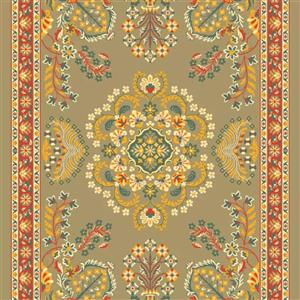 فرش ماشینی پشمی شرکت پارس طرح  ( ساروق )  350شانه تراکم 375