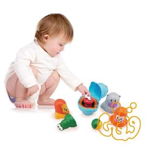 بولینگ 2 کاره حیوانات جنگل تولو Jungle Bowling 89412