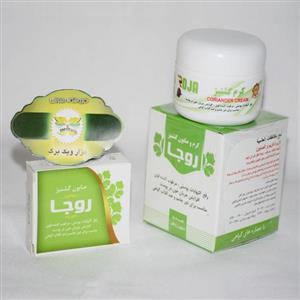 کرم و صابون گشنیز روجا