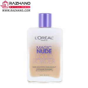 کرم پودر لورال مجیک نود Loreal Magic Nude شماره 318