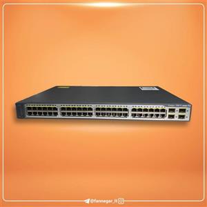 سوئیچ 48 پورت سیسکو مدل WS-C3750V2-48PS-S