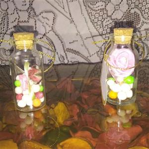 گیفت استوانه ای گل رز  رنگ صورتی بسته ده تایی