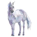 استیکر دیواری صالسو آرت مدل white beautiful horse az