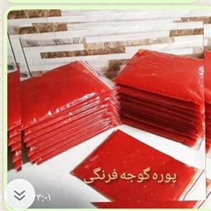 پوره گوجه فرنگی خانگی نمونه