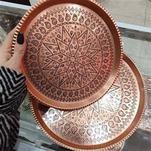 سینی مسی طرحدار