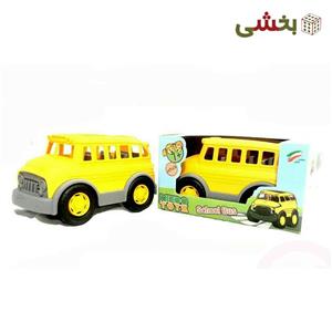 ماشین بازی نیکو تویز طرح اتوبوس مدرسه کد Bus-14 