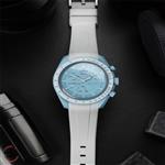 ساعت امگا سواچ مدل ماموریت به سیاره اورانوس بند رابر omega swatch Mission to Uranus