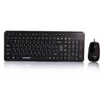 Farassoo FCM-3444 Wired USB Keyboard and Mouse With Persian Letters