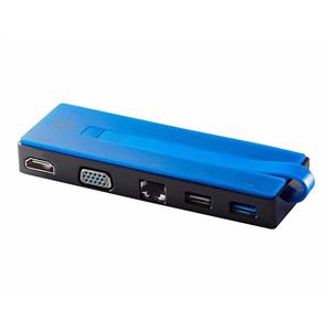 مبدل USB-C به VGA/ DVI/HDMI/USB/Ethernet اچ پی  مدل travel dock 