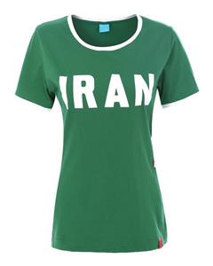تی شرت تیم ملی زنانه سبز 