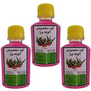 کود کامل و اختصاصی آلوئه ورا،  بسته سه عددی