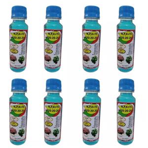 کود مایع NPK 20-20-20 مدل Danesh Sabz حجم 120 میلی لیتری بسته 8 تایی